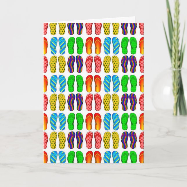 TARJETA ****MOM*** FLIP-FLOPS & RELAX "BURLETES DE CUMPLEA (Anverso)