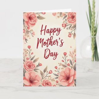 Tarjeta Mom, You Mean the World Mother's Day Card