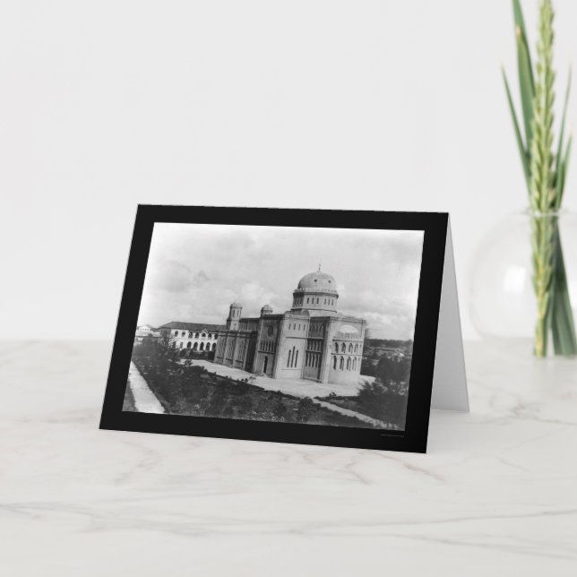 Tarjeta Mombasa, Catedral de Kenia de 1902 (Anverso)