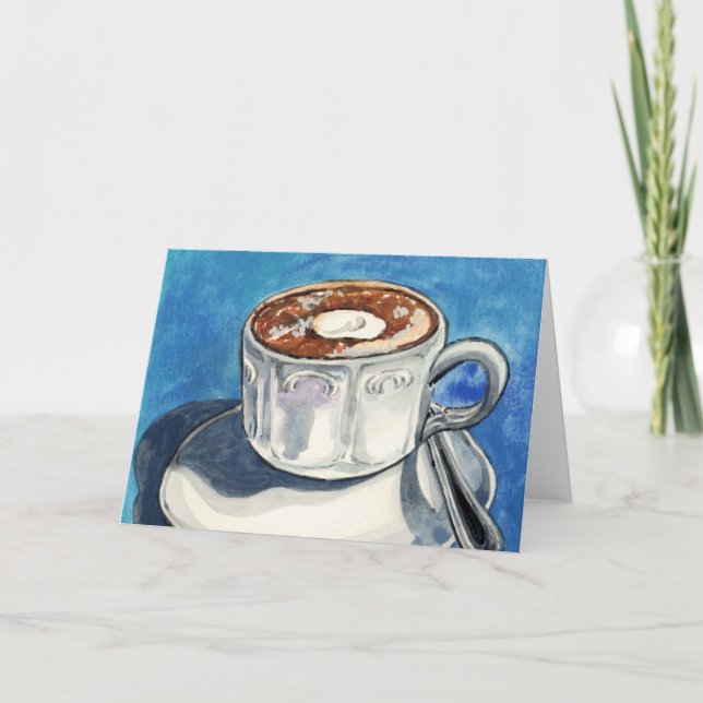 Tarjeta Momento del café #01 (Anverso)