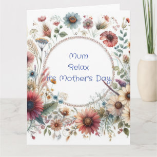 Tarjeta Momentos apreciados alegran el día de la madre