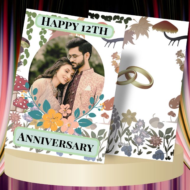 Tarjeta Momentos soleados, 12 años de amor creciente (Subido por el creador)