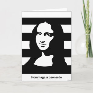 Tarjeta Mona Lisa