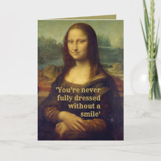 Tarjeta Mona Lisa