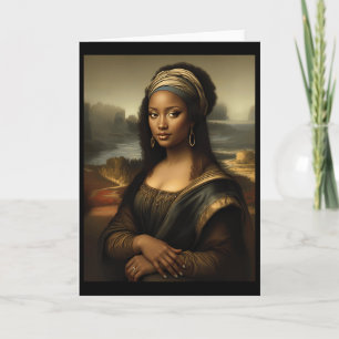Tarjeta Mona Lisa Negra Historia Negra Estadounidense Mon