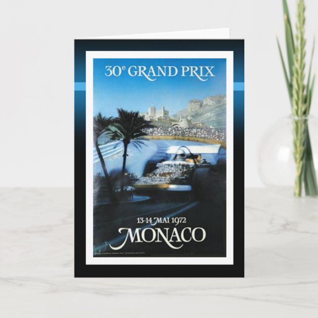Tarjeta Mónaco Grand Prix (Anverso)
