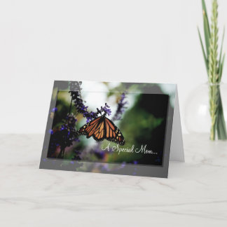 Tarjeta Monarca de Card~ del día de madre