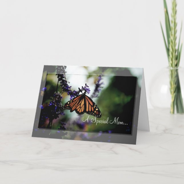 Tarjeta Monarca de Card~ del día de madre (Anverso)