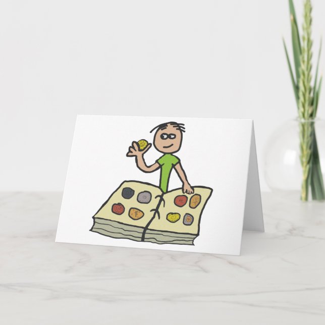 Tarjeta Moneda de colección numismática (Anverso)