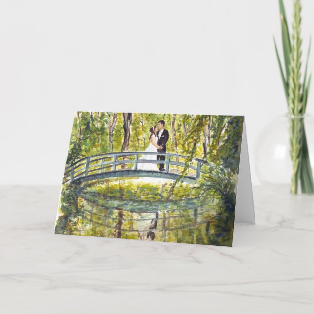 Tarjeta Monet boda (Anverso)