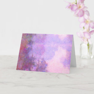 Tarjeta Monet - Buenos días, "¡Te extraño!"