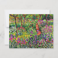 Monet - El jardín de Iris en Giverny