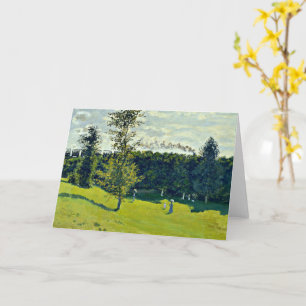 Tarjeta Monet - El tren en el campo