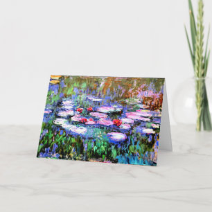 Tarjeta Monet - Los Nenufares,