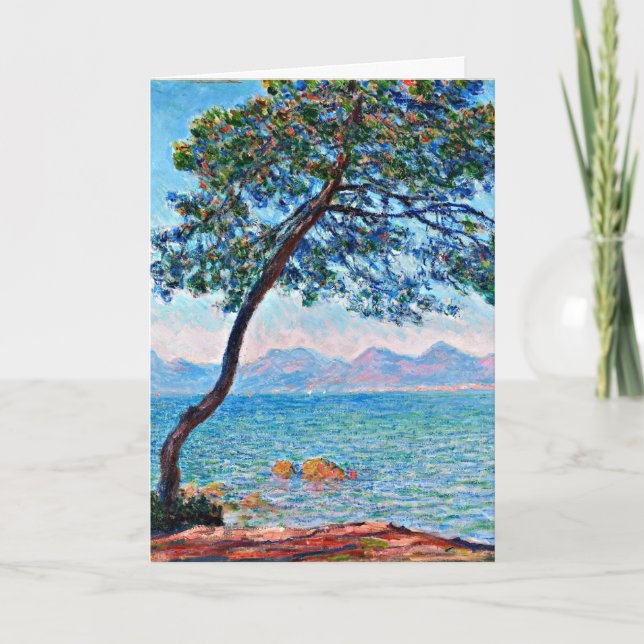 Tarjeta Monet - Montañas Esterel, 1888 (Anverso)