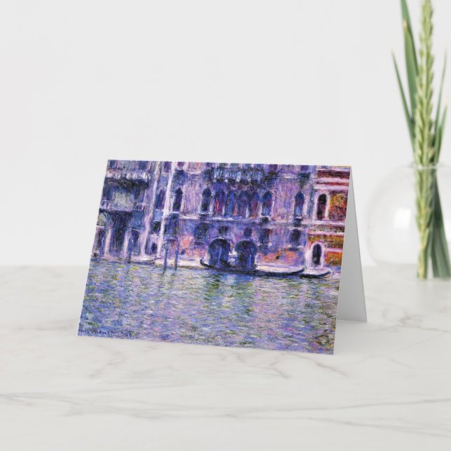 Tarjeta Monet - Palazzo da Mula (Anverso)