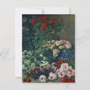 Tarjeta Monet Spring Flowers