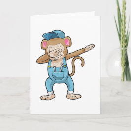 Tarjeta Mono como mecánico en Dab de baile de Hip Hop