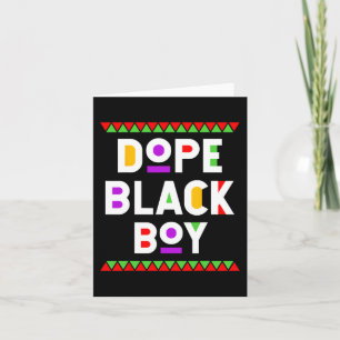 Tarjeta Mono de historia negra afroamericano