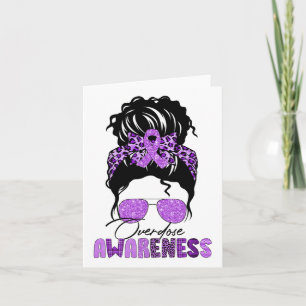 Tarjeta Moño Desordenado Para Mujeres Conciencia de Sobred