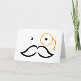 Tarjeta Monocle y Mustache