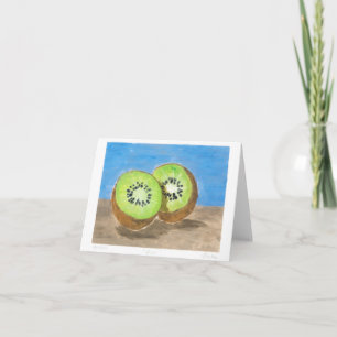 Tarjeta Monotype Kiwis Blank