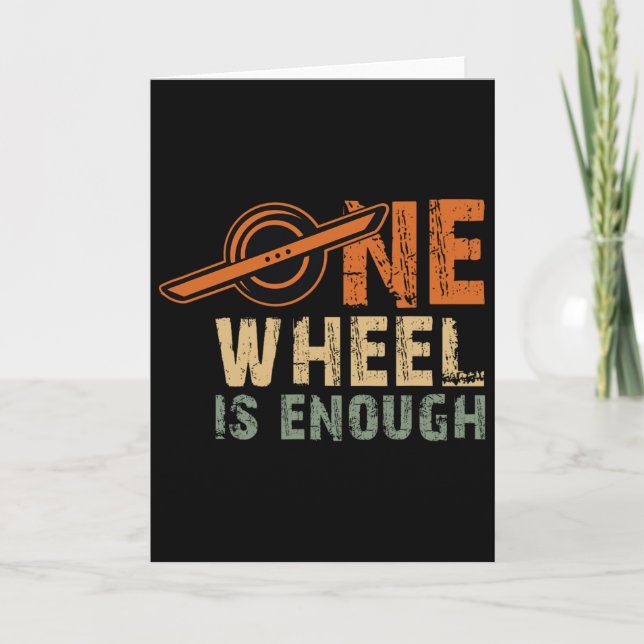 Tarjeta Monowheel One Wheel Skateboarding Electric Skatebo (Anverso)