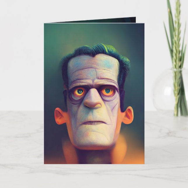 Tarjeta Monster Card del personalizable Dr. Frankenstein (Anverso)