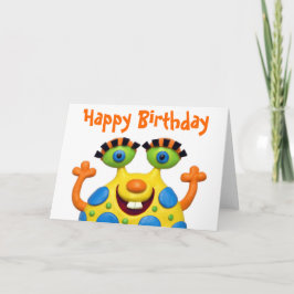 Tarjeta Monster Fiesta