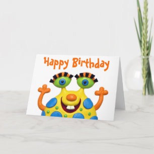 Tarjeta Monster Fiesta