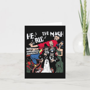 Tarjeta Monster Mash Halloween Ghoul Ghost