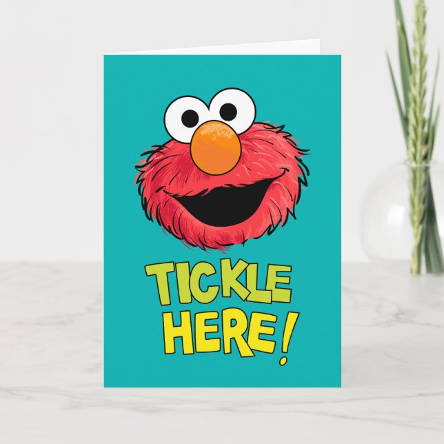 Tarjeta Monstruo al final de esta historia | Elmo (Anverso)