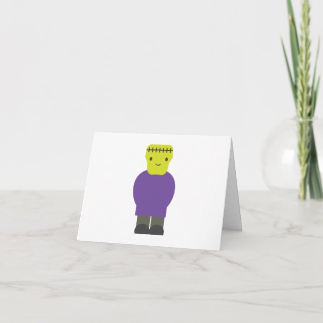 Tarjeta Monstruo de Cutie Frankenstein (Anverso)