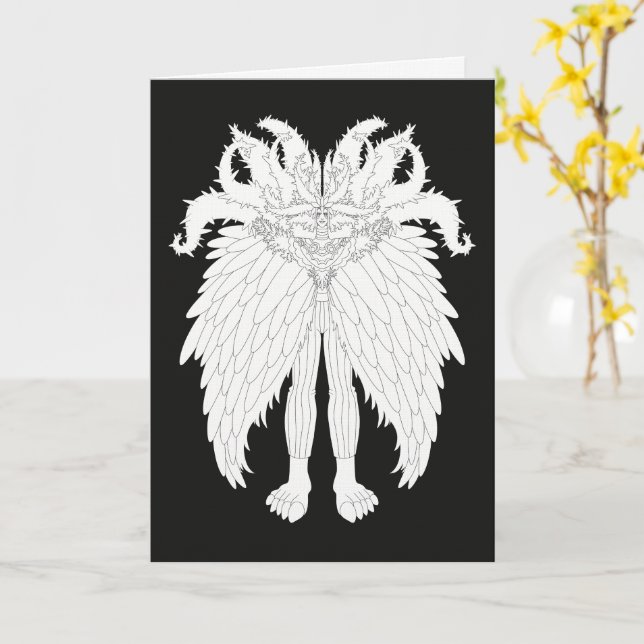 Tarjeta Monstruo de Fantasía (flor amarilla)
