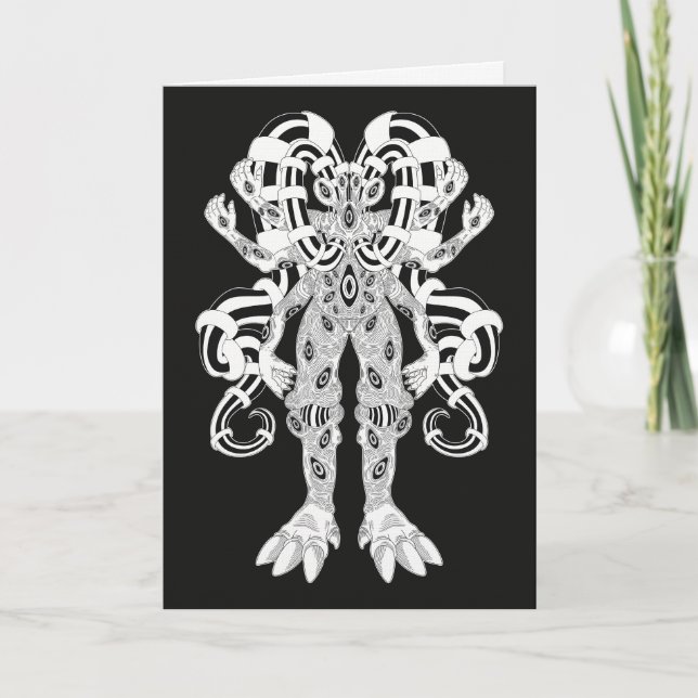 Tarjeta Monstruo de Fantasía (Anverso)