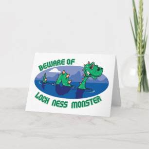 Tarjeta Monstruo de Loch Ness