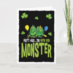 Tarjeta Monstruo de San Patricio