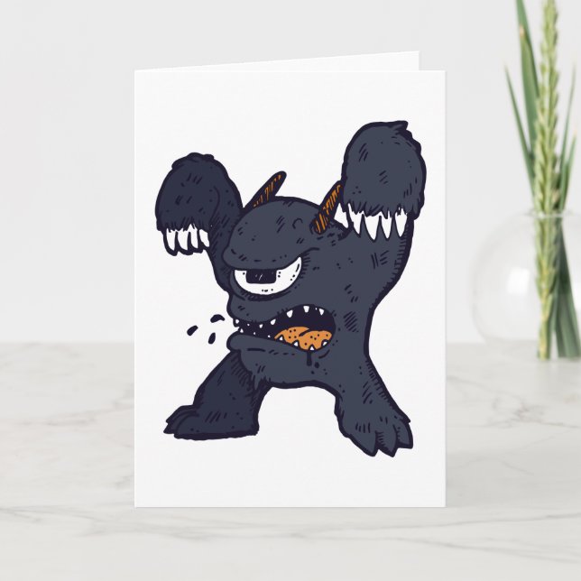 Tarjeta Monstruo de Weird (Anverso)