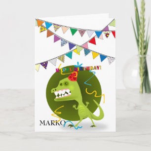 Tarjeta Monstruo dulce, dulce cumpleaños