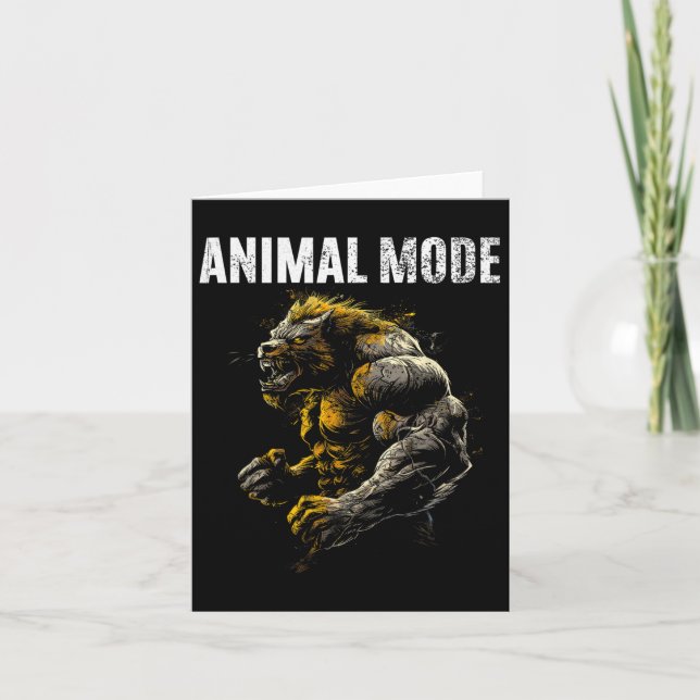 Tarjeta Monstruo para la construcción de cuerpos de gimnas (Anverso)