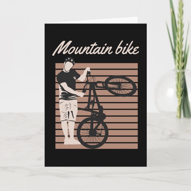 Tarjeta Montaña Bike Rider (Anverso)