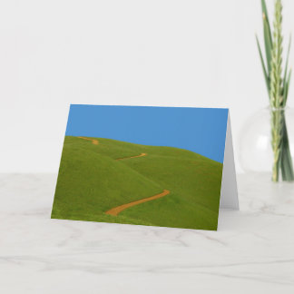 Tarjeta Montaña calva, el condado de Marin, CA