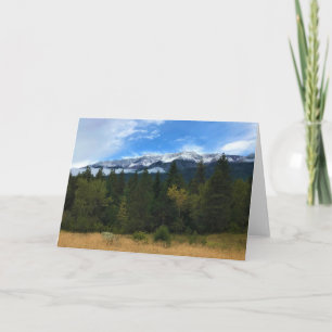 Tarjeta Montaña Joseph Jefe, Oregón