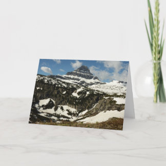 Tarjeta Montaña Reynolds desde Logan Pass en Glacier Park