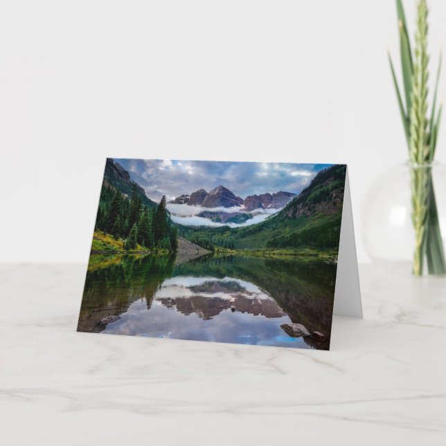 Tarjeta Montañas | Aspen Colorado (Anverso)