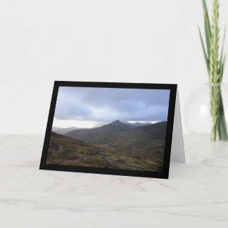 Tarjeta Montañas de Snowdonia