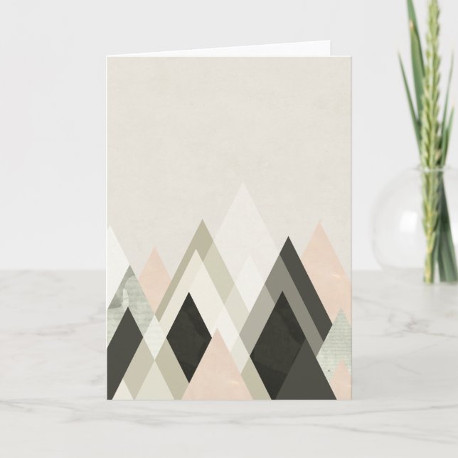 Tarjeta Montañas más allá de las montañas III (Anverso)