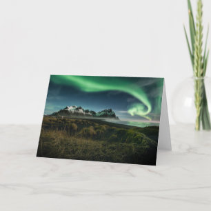 Tarjeta Montañas   Montaña Vestrahorn, Islandia