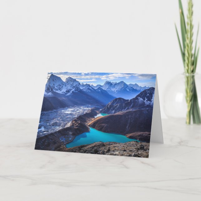 Tarjeta Montañas | Montañas Himalaya, Perú (Anverso)