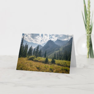 Tarjeta Montañas   Silvicultura de la Santísima Cruz, Colo